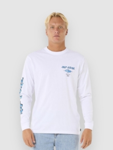 Rip Curl Fade Out Icon Longsleeve Wit