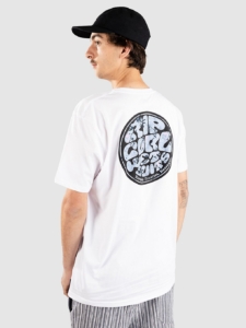Rip Curl Wettie Passage Icon T-Shirt Wit