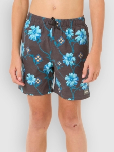 Rip Curl Surf Revival Floral Volley Kids Boardshorts Zwart