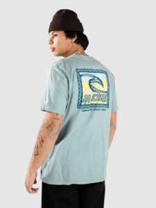 Rip Curl Raw Energy Trad T-Shirt Blauw Lagoon