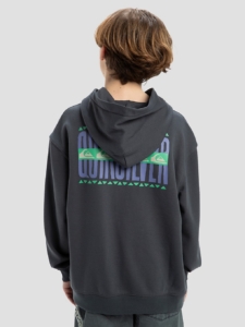 Quiksilver Apog Heritage Kids Hoodie patroon Iron Gate