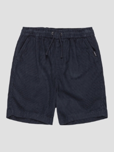 Quiksilver Taxer Cord Kids Korte Broek Blauw