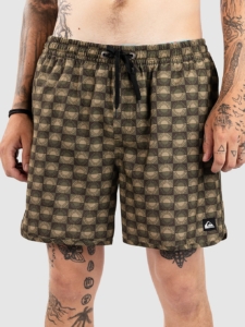 Quiksilver Surfsilk Scallop Volley 16 Boardshorts Florever Grape Leaf