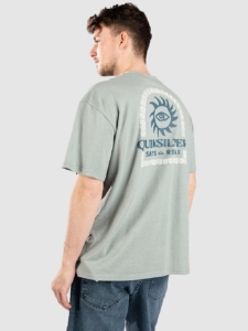 Quiksilver Sun Power T-Shirt Chinois Groen