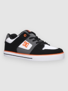 DC Pure Elastic Kids Skate Schoenen Zwart