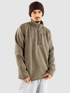 Patagonia Better 1/4 Zip Hoodie River Rock Groen