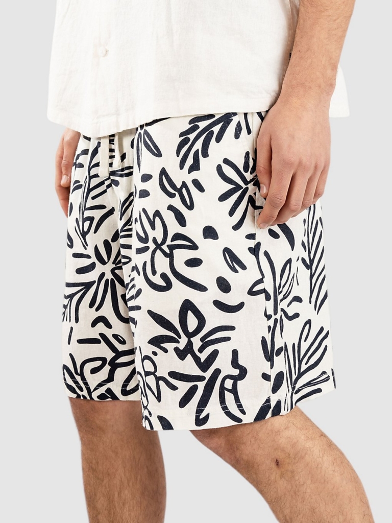 Solid SDLIAM Aop Elas. Korte Broek patroon Creme