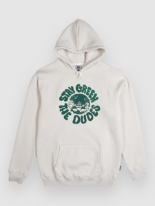 The Dudes Stay Green Classic Hoodie Almond Milk