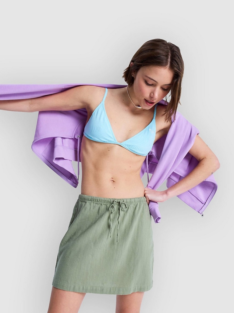 Roxy Over The Waves Mini Rok Oil Groen