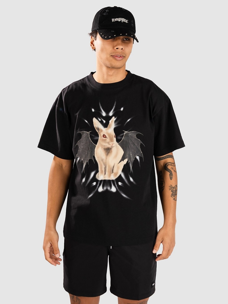 Vitriol Softcore Boxy T-Shirt Limo Zwart