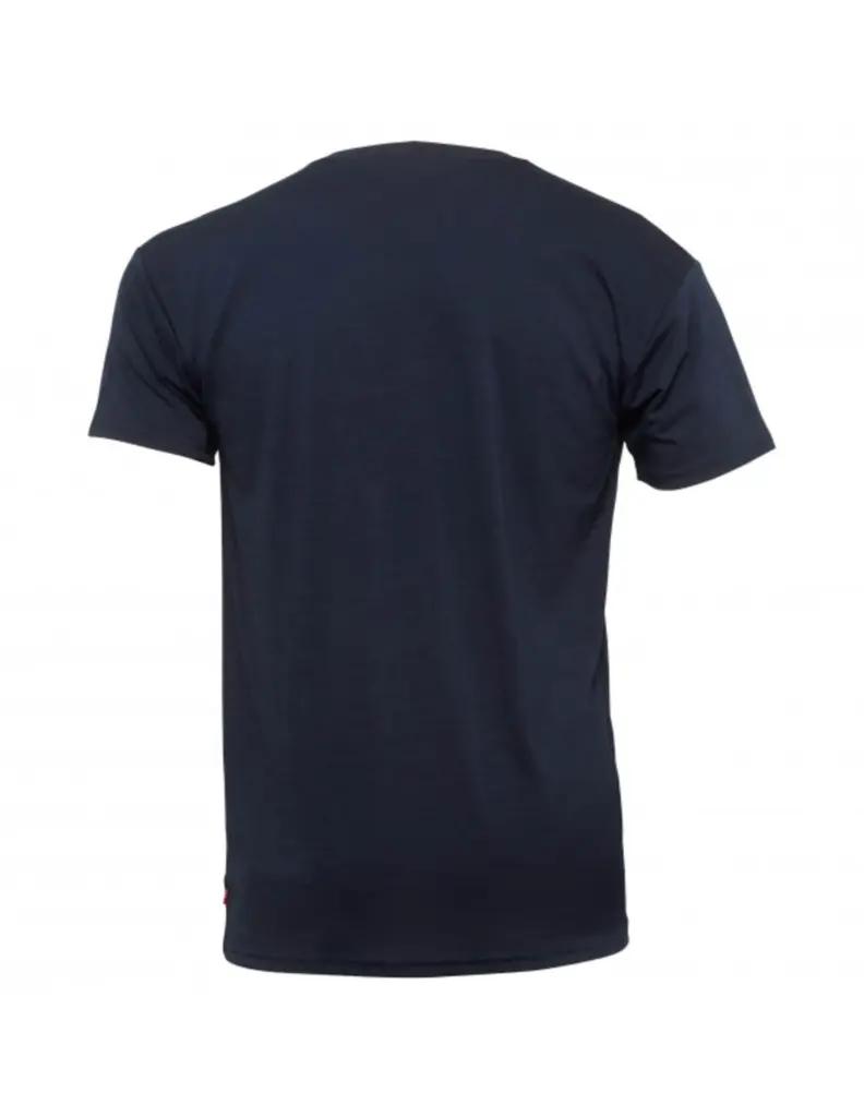 Aclima Lightwool Tee Logo W Marineblauw