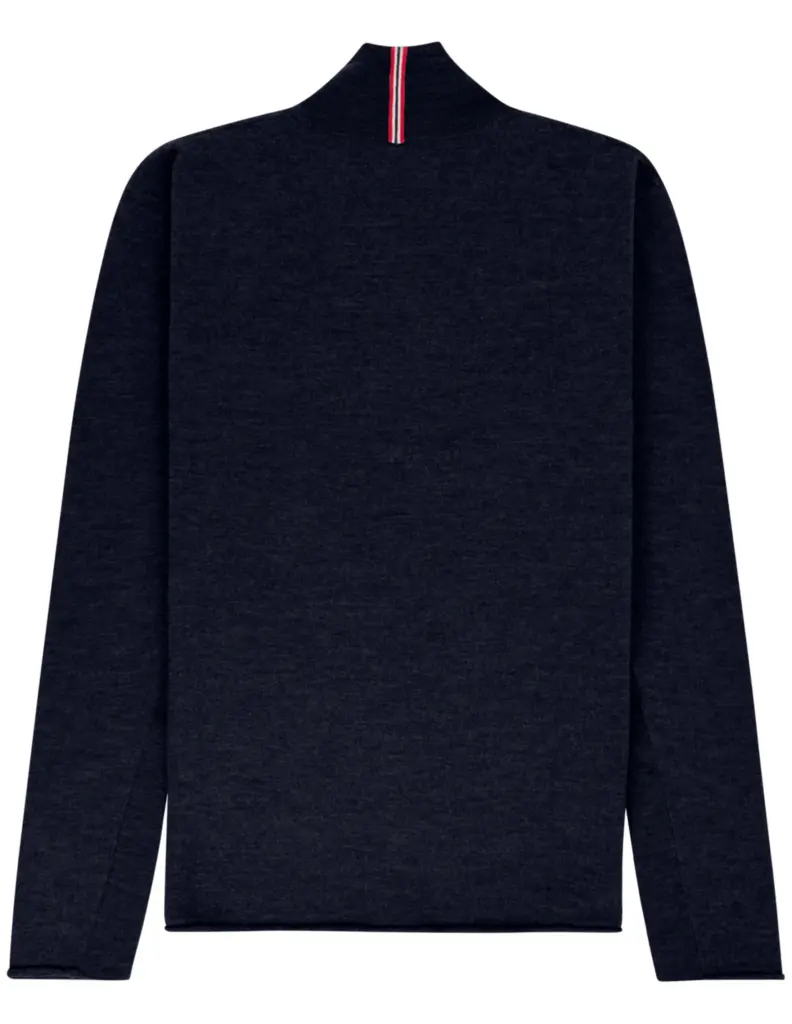Amundsen Boiled Half Zip Heren Marineblauw