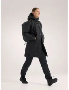 Arc’eryx Beta Down Parka Dames Zwart