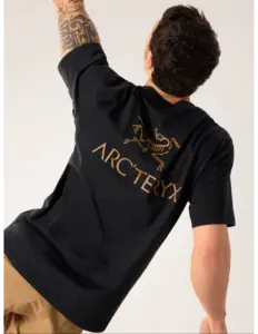 Arc’teryx Kragg Cotton Bird Word Shirt Korte Mouw Heren (Maat – , Kleur – )