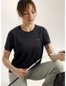 Arc’teryx Sunna Crew Top Dames Zwart