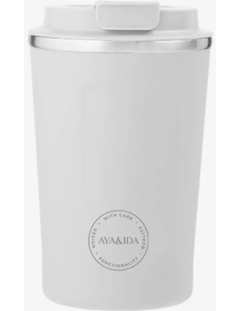 Aya & Ida CUP2GO Thermobeker Wit