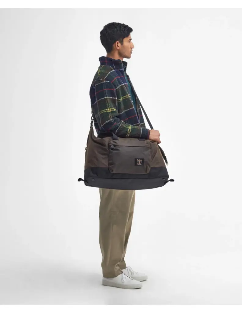 Barbour Field Wax Holdall Zwart