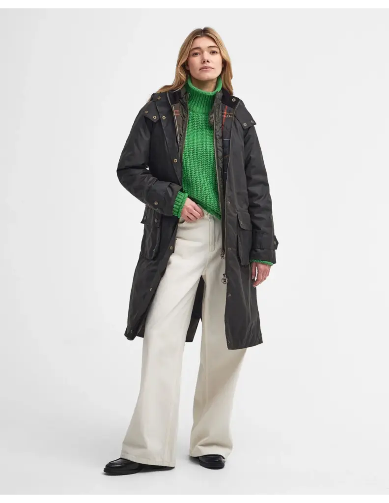 Barbour Long Cannich Waxcoat Women´s (Maat – 12, Kleur – )