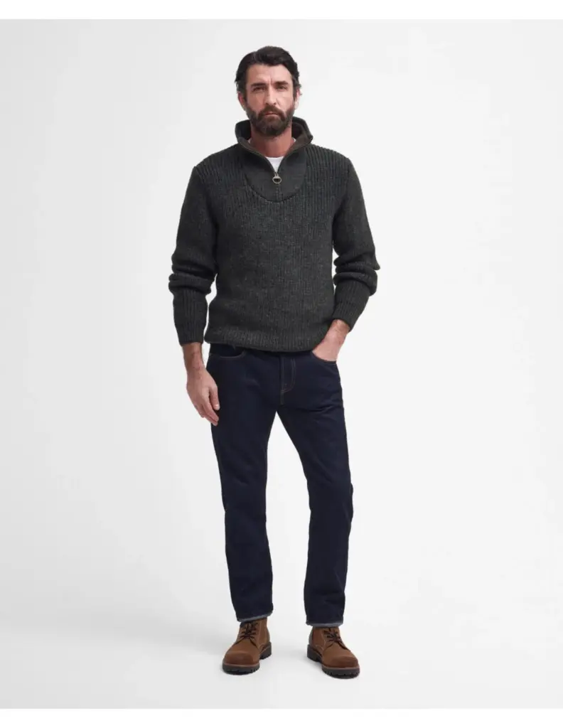Barbour New Tyne HZ Knitted Jumper Heren (Maat – XL, Kleur – )