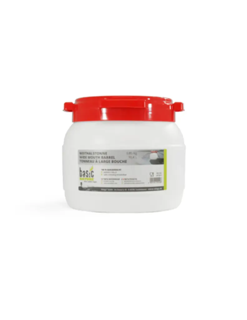 Basic Nature Vat Met Deksel Wit