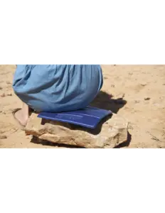BasicNature Foldable Seat Cushion Blauw