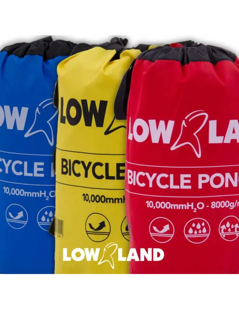 Bicycle poncho Geel