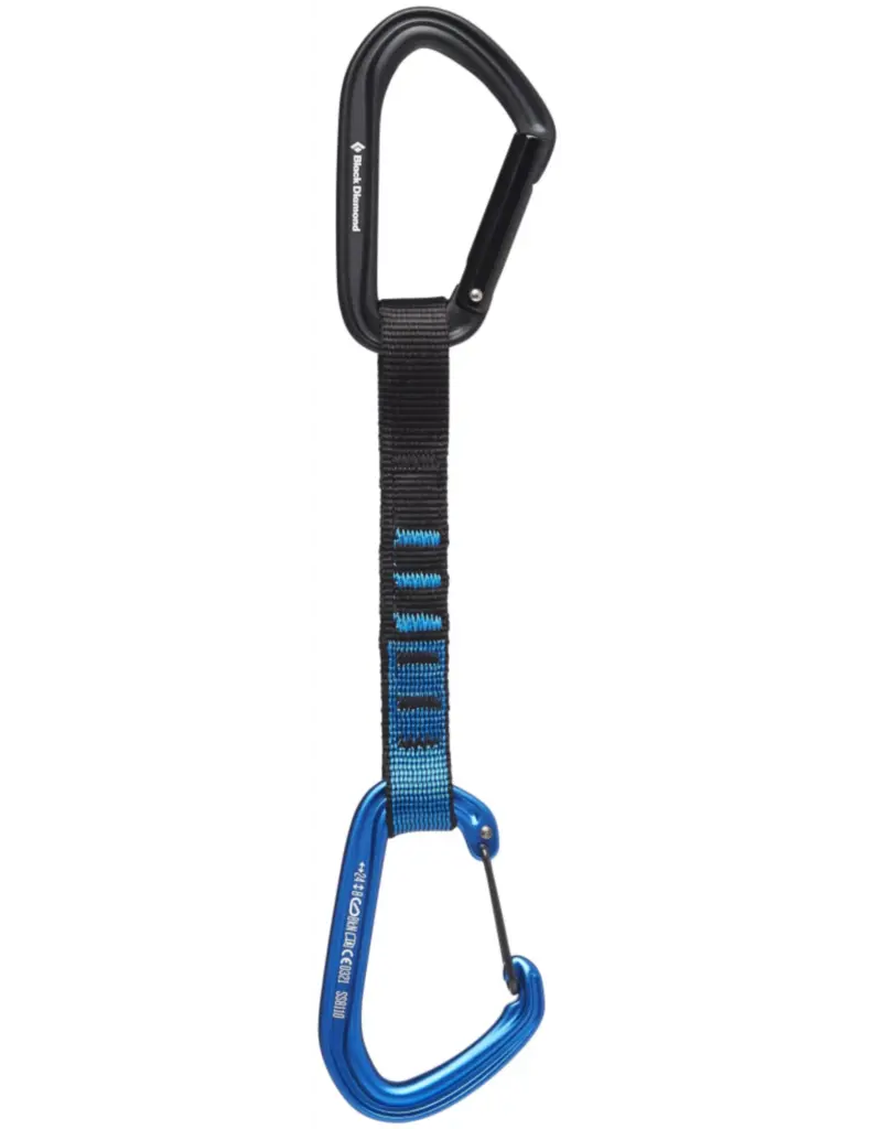 Black Diamond Hotforge Hybrid Quickdraw 16cm Blauw