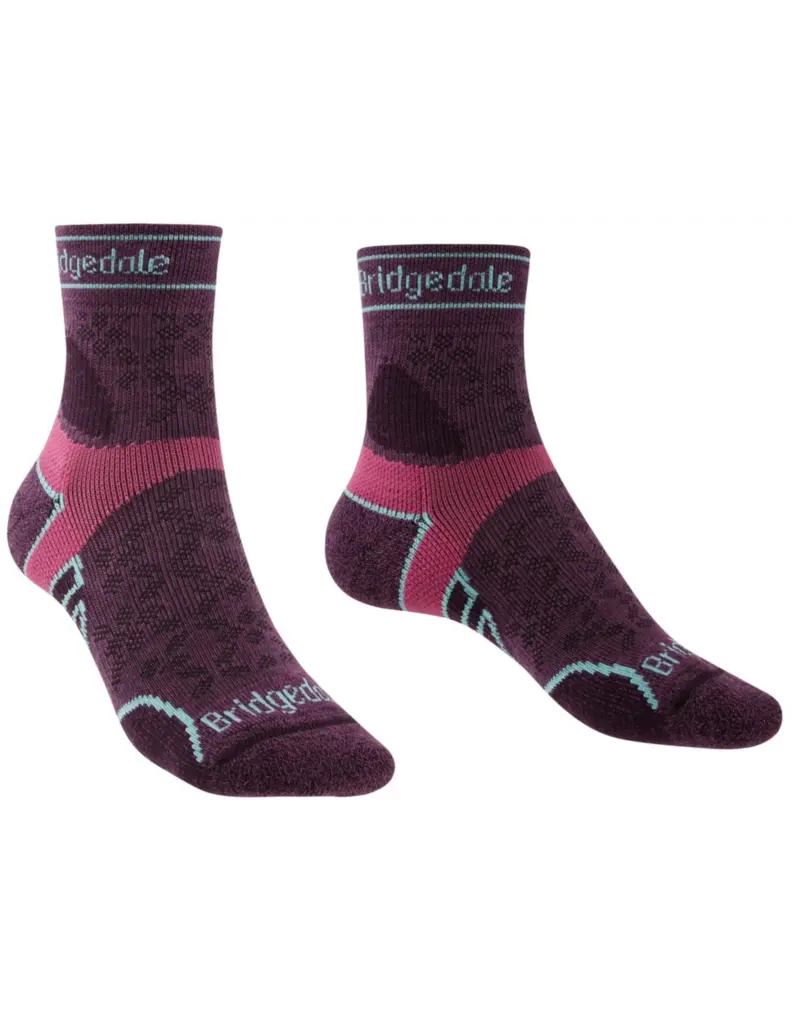 Bridgedale TR Lightweight T2 3/4 Crew Trailrunning Sokken Dames (Maat – L, Kleur – )