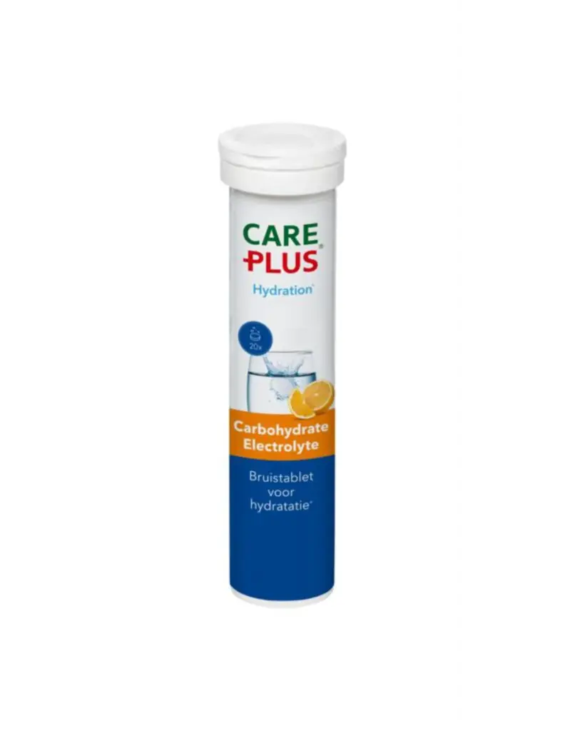 Care Plus Carbohydrate Electrolyte Bruistabletten 20 Stuks (Maat – 20, Kleur – )