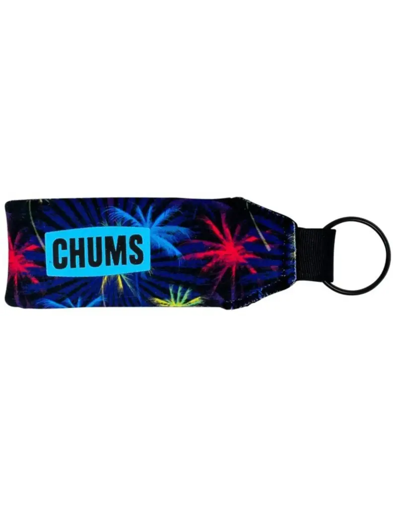 Chums Floating Neo Keychain Neon Palms