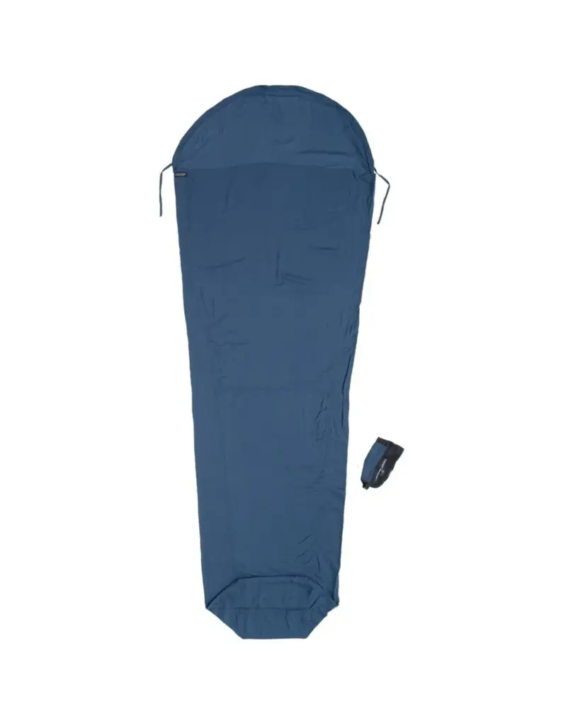 Cocoon Mummy Liner, 100% Lyocell Mystic Blauw