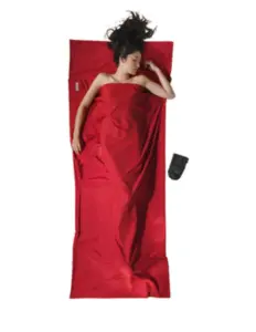 Cocoon Travelsheet, Microfiber Cranberry