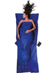 Cocoon TravelSheet Silk Blauw