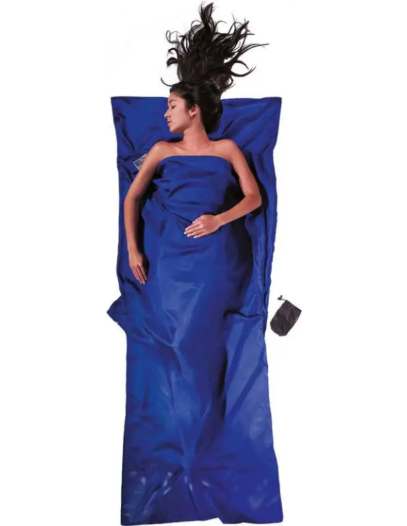 Cocoon TravelSheet Silk Blauw