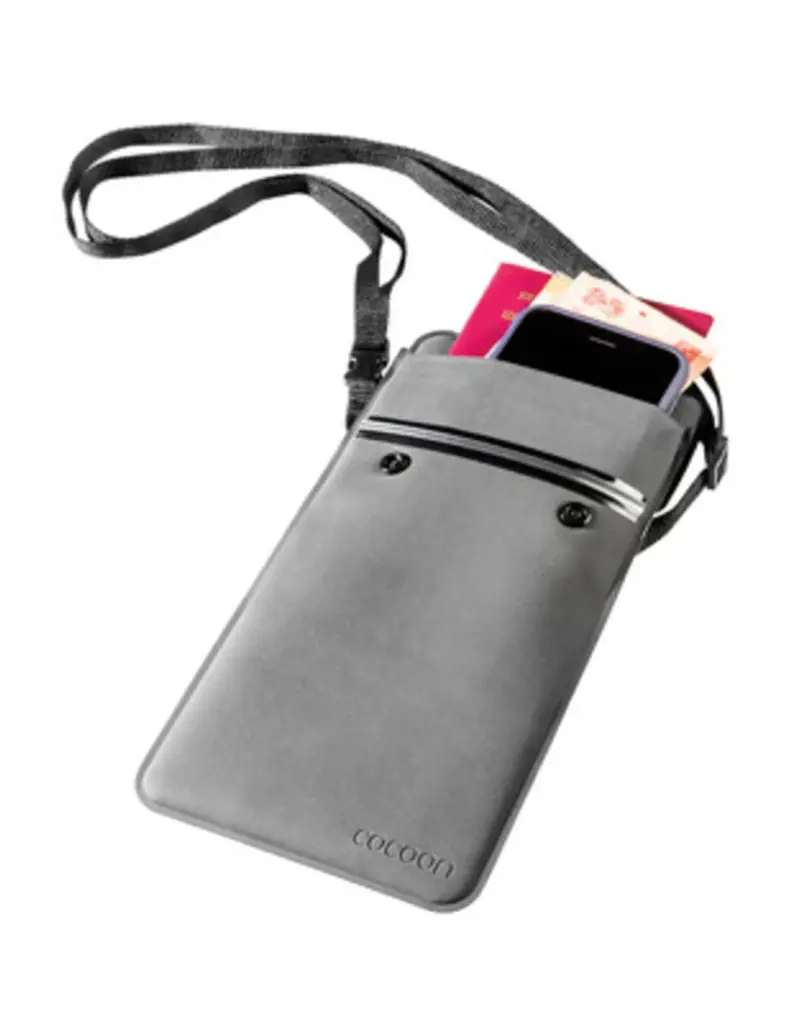 Cocoon Waterproof Neck Wallet Antraciet