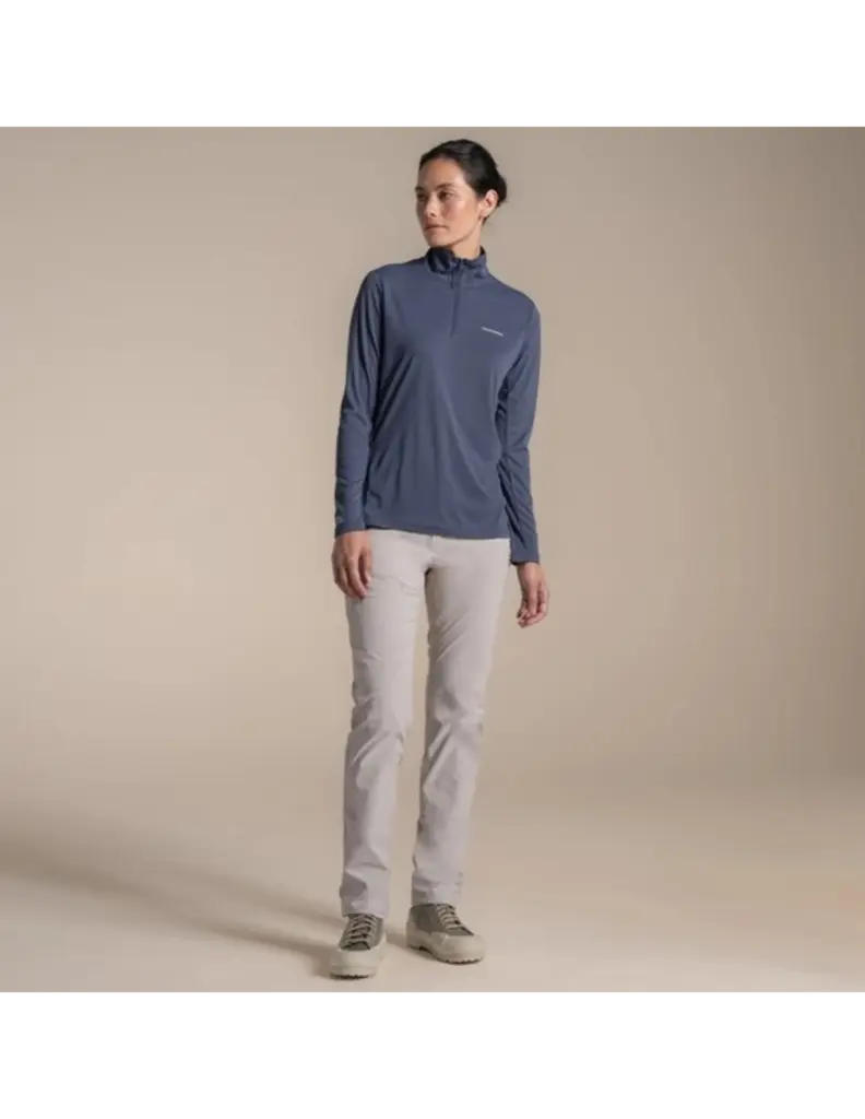 Craghoppers NosiLife SolarShield+ Half Zip Top Dames (Maat – 18, Kleur – )