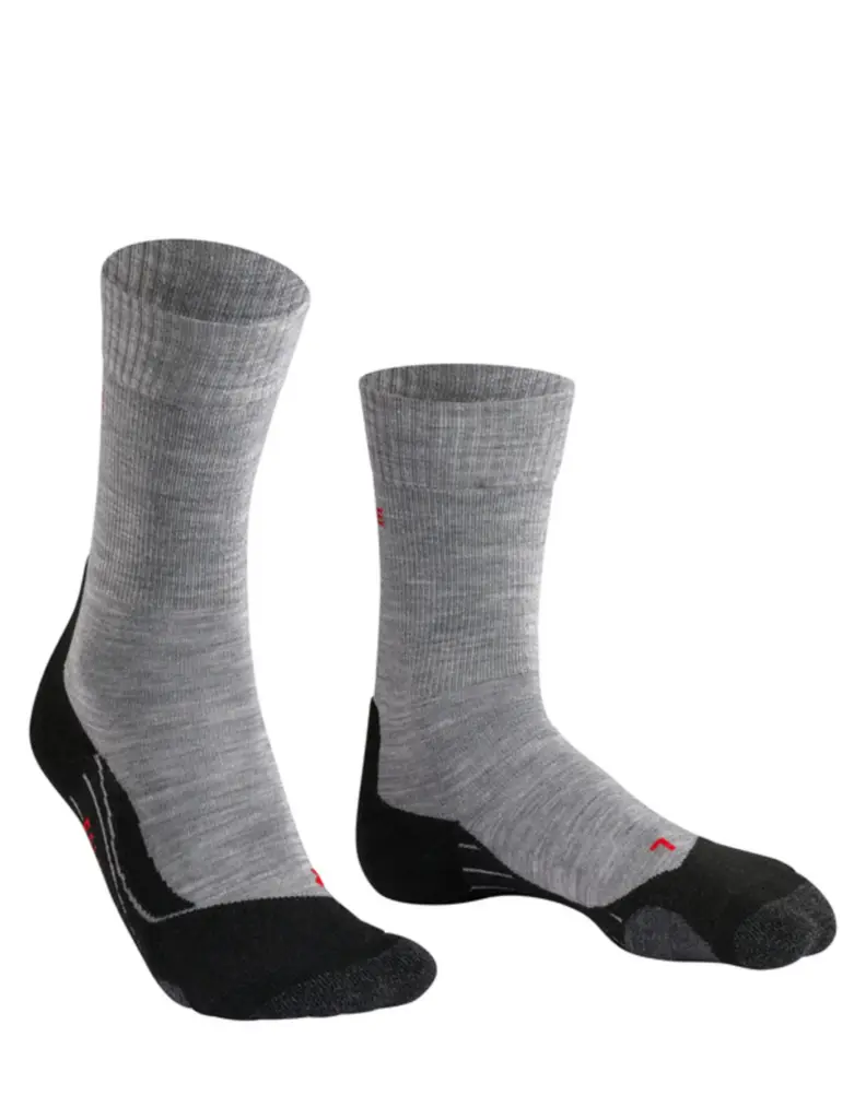 Falke TK2 Explore Dames Wandelsokken Grijs