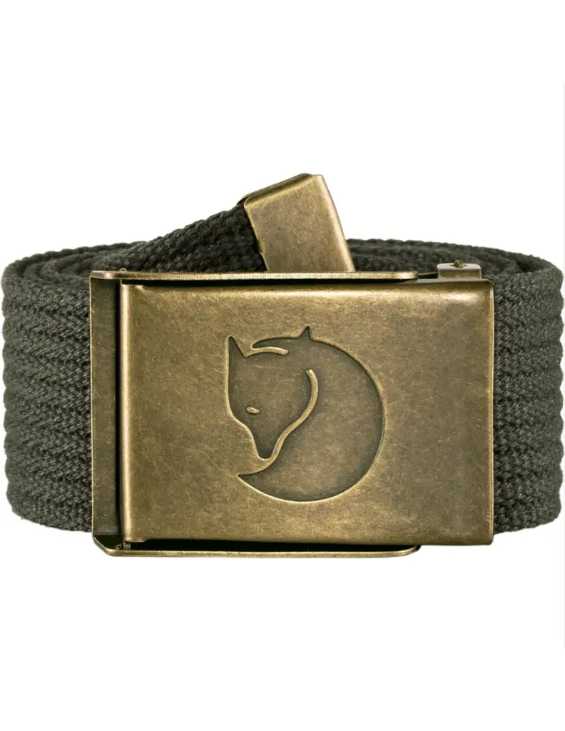Fjallraven Canvas Brass Belt 4 cm (Maat – OS, Kleur – )