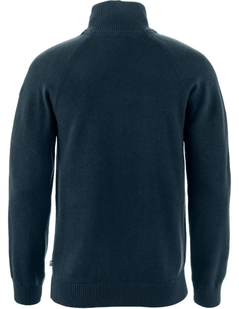 Fjallraven Övik Lite Half Zip Heren Blauw