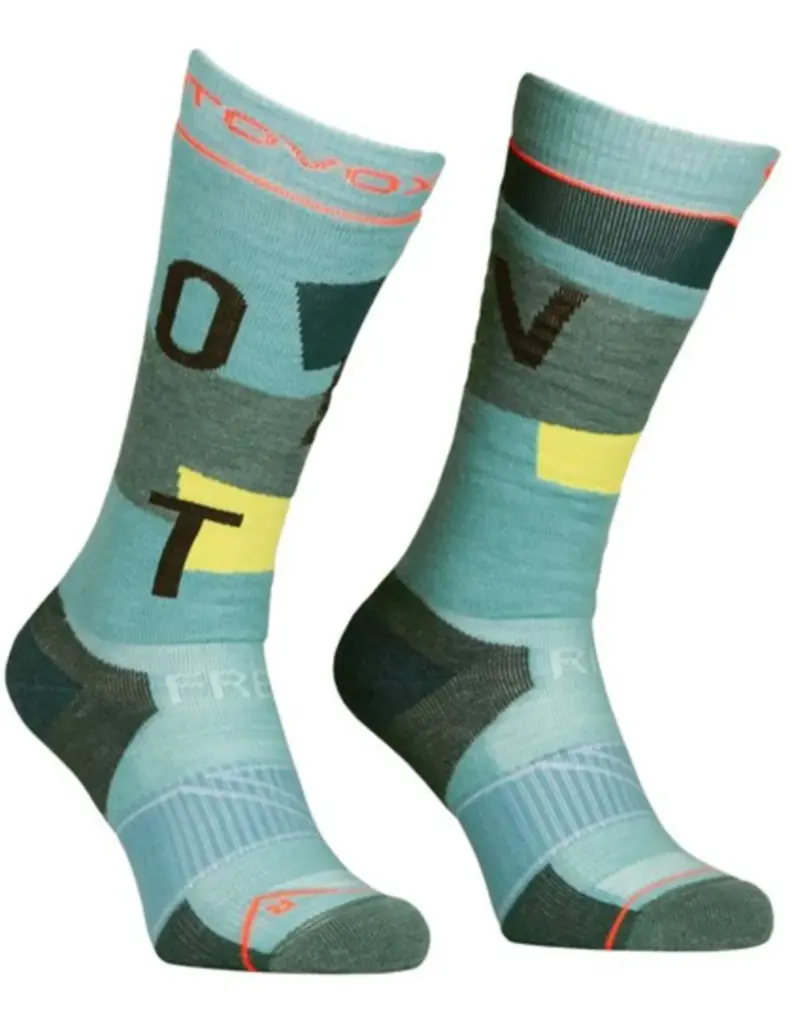Freeride Long Socks Cozy W Ice Waterfall