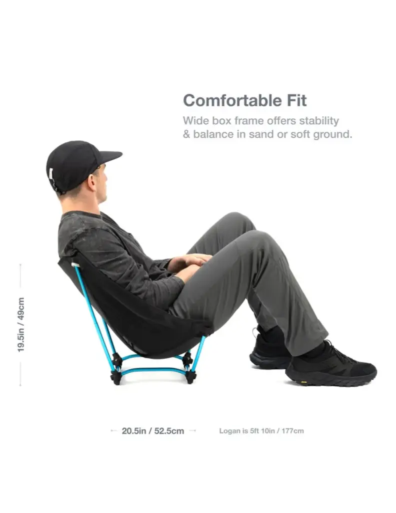 Helinox Ground Chair Zwart
