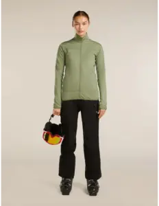 Icebreaker 300 Realfleece Descender Zip Jack Dames (Maat – S, Kleur – )