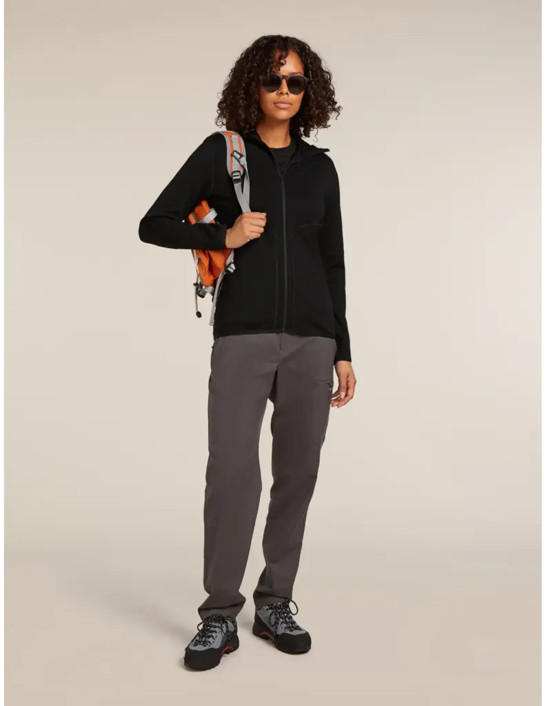 Icebreaker 560 Realfleece Elemental II Full Zip Hoodie Dames (Maat – L, Kleur – )
