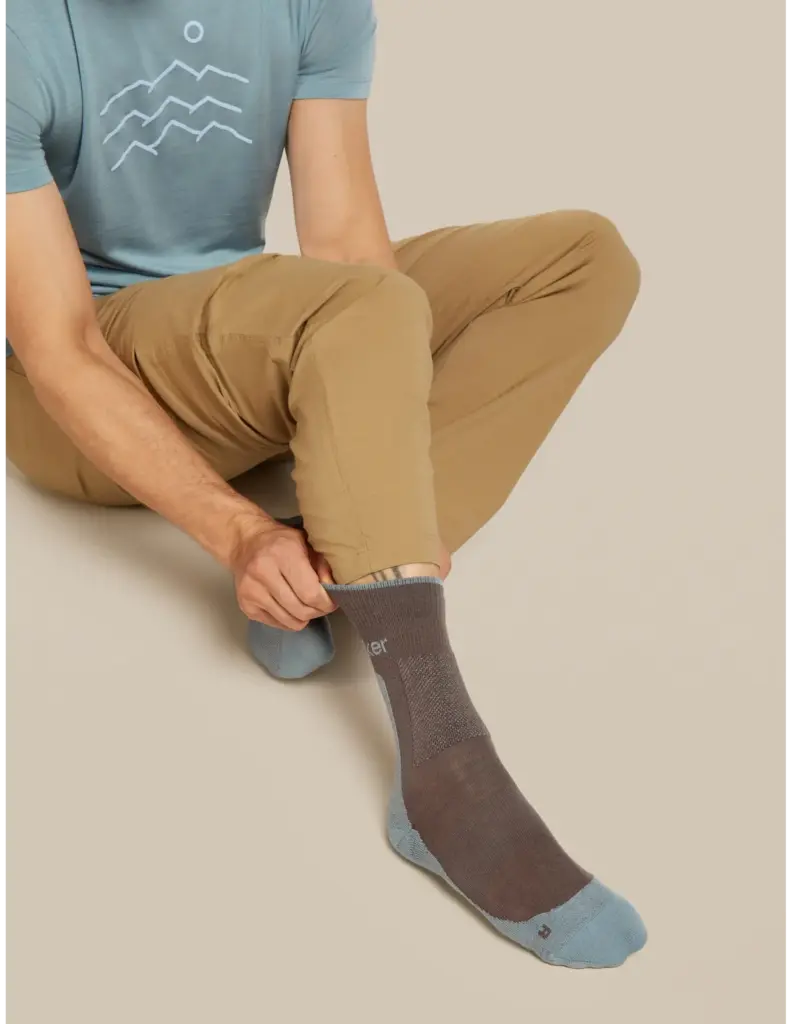 Icebreaker Hike+ Medium Crew Sokken Heren (Maat – M, Kleur – )