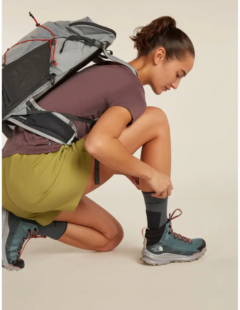 Icebreaker Merino Hike+ Light Crew Wandelsokken Dames (Maat – L, Kleur – )