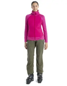 Icebreaker Merino Quantum Hybrid Zip Hoodie Women´s (Maat – XL, Kleur – )