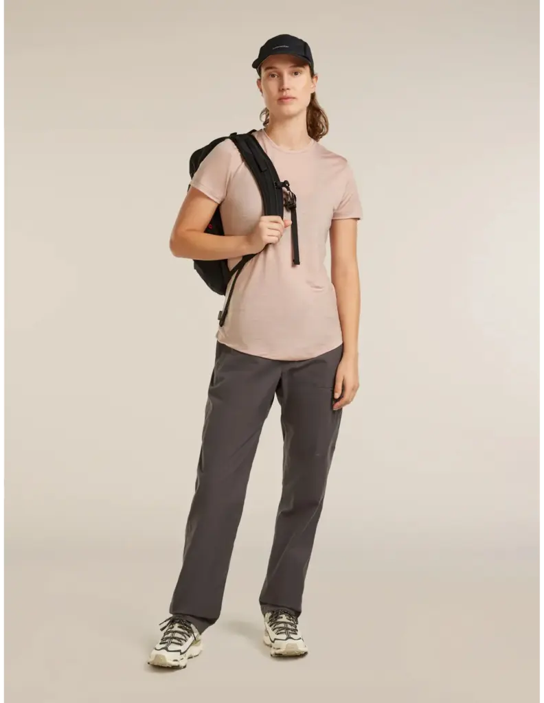 Icebreaker Sphere III Tee Dames Roze