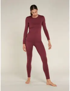 Icebreaker Women’s 260 Tech LS Crewe Thermal Top (Maat – XL, Kleur – )
