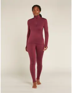 Icebreaker Women’s 260 Tech Thermal Top Half Zip (Maat – XL, Kleur – )