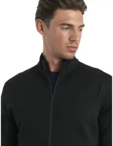 Icebreker RealFleece™ Elemental II Zip Jacket Zwart